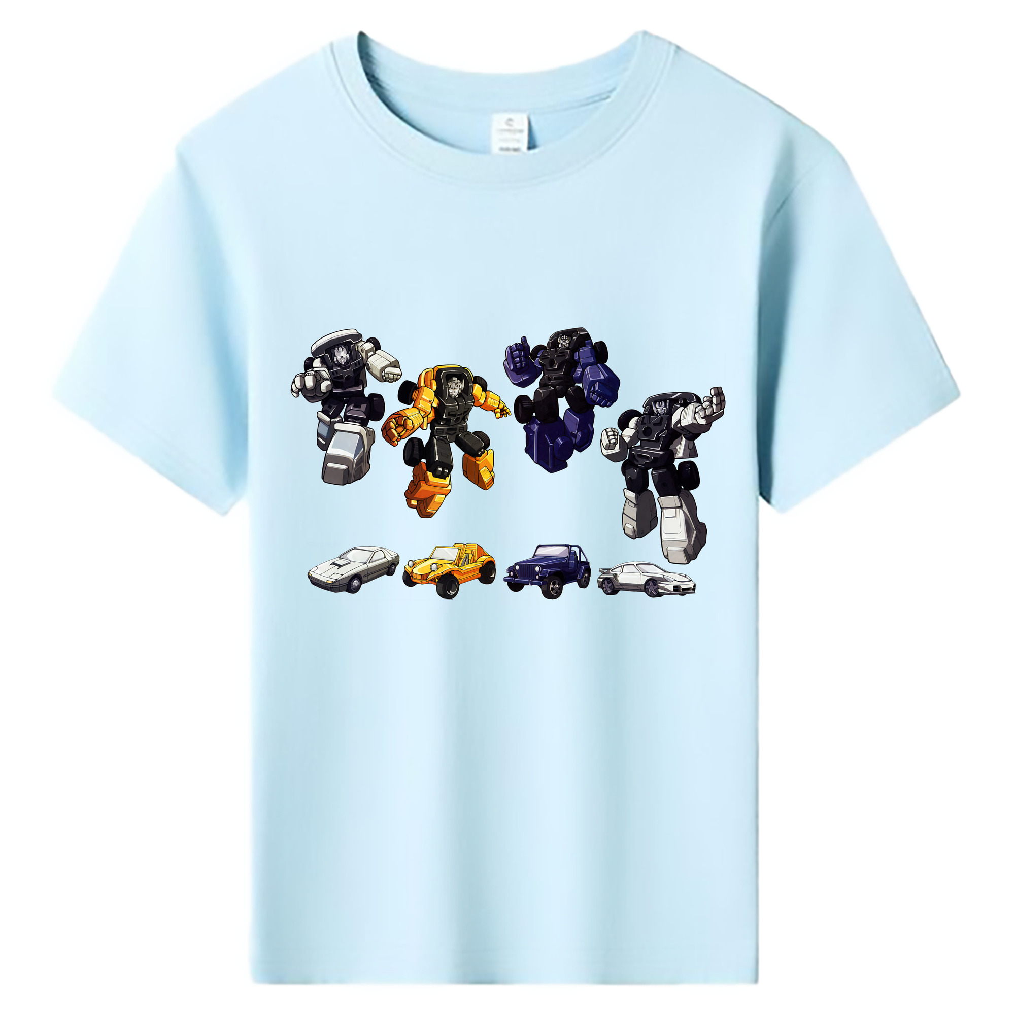 （画像用） Transformers トランスフォーマー 綿100％キッズTシャツ（フロントプリント）